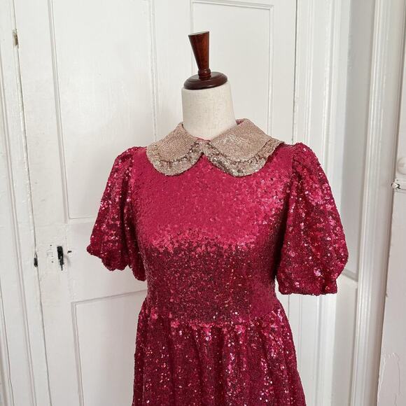 Sister Jane Pink Sequin Dress - Picture 2 of 5